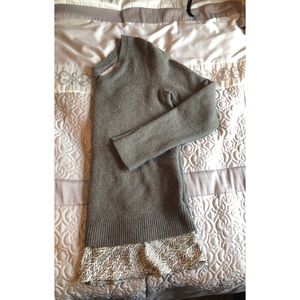 LOFT Mixed Media Sweater